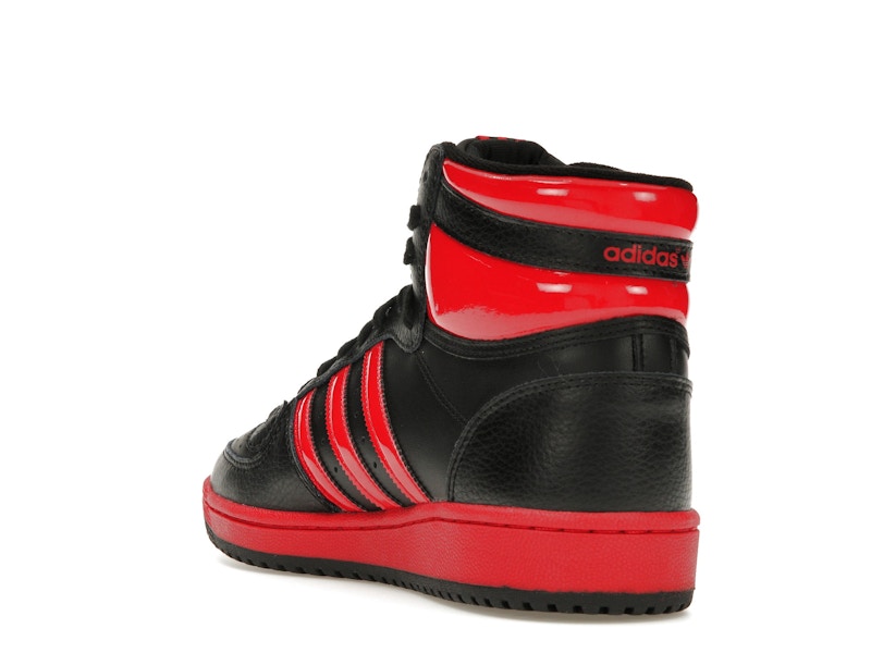 adidas Top Ten Black Better Scarlet