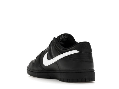 Nike Dunk Low Black White Swoosh