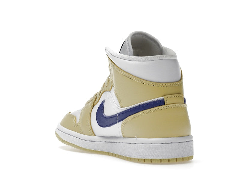 Jordan 1 Mid Lemon Wash Lapis (Women's)