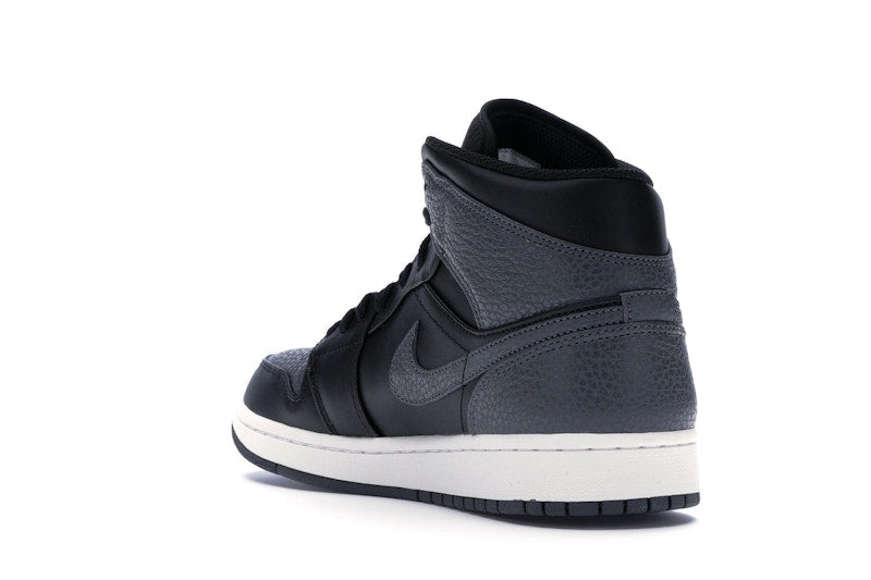 Jordan 1 Retro Mid Black Dark Grey