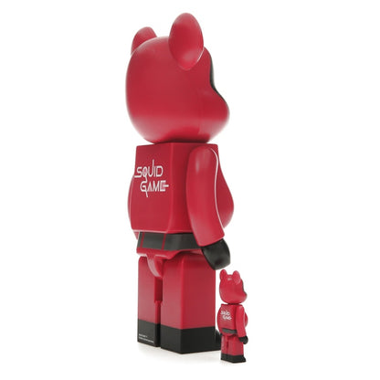 Bearbrick x Squid Game Guard (Triangle) 100% & 400% Set