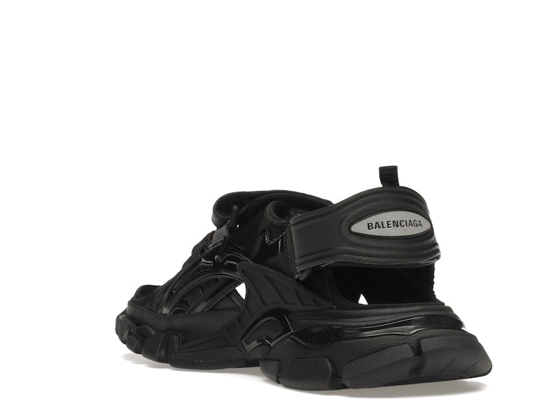 Balenciaga Track Sandal Black