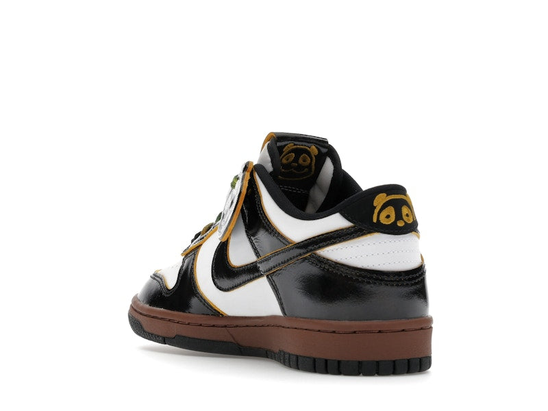 Nike Dunk Low SE Panda-Monium White Black Fauna Brown (GS)