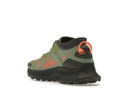Nike Pegasus Trail 3 Gore-Tex Oil Green Iron Grey Total Orange