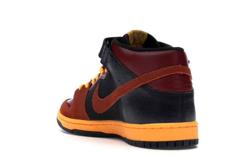 Nike SB Dunk Mid Ostrich Team Red