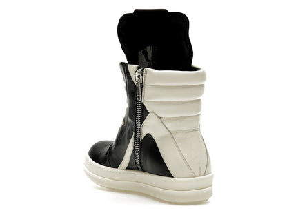 Rick Owens Strobe Geobasket High Black Milk
