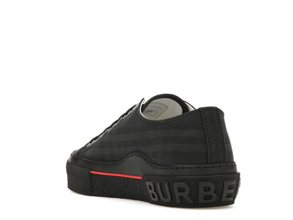 Burberry Vintage Check Canvas Low-Top Sneaker Dark Charcoal