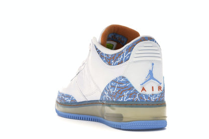 Jordan AJF 3 White University Blue Sunset