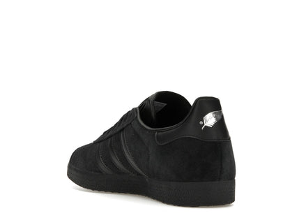 adidas Gazelle All Black Silver Metallic