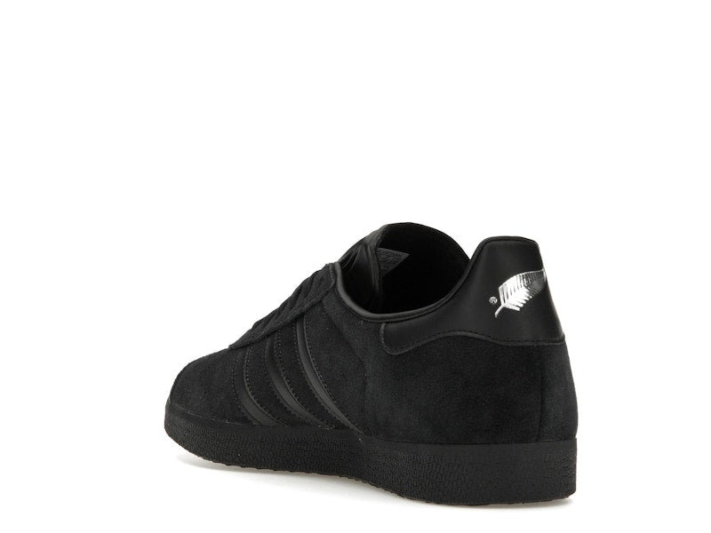 adidas Gazelle All Black Silver Metallic