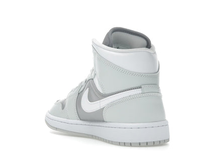 Jordan 1 Mid Photon Dust Atmosphere Grey (Women's)