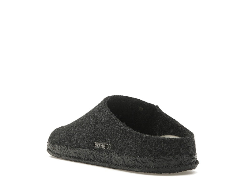 Birkenstock Zermatt Shearling Clog Wool Felt Anthracite
