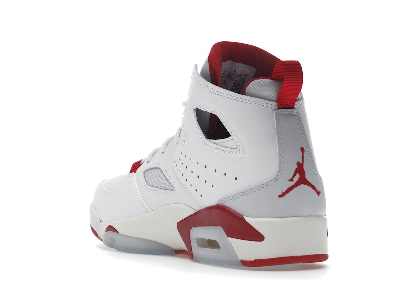 Jordan Flight Club 91 White Pure Platinum Sail Mystic Hibiscus