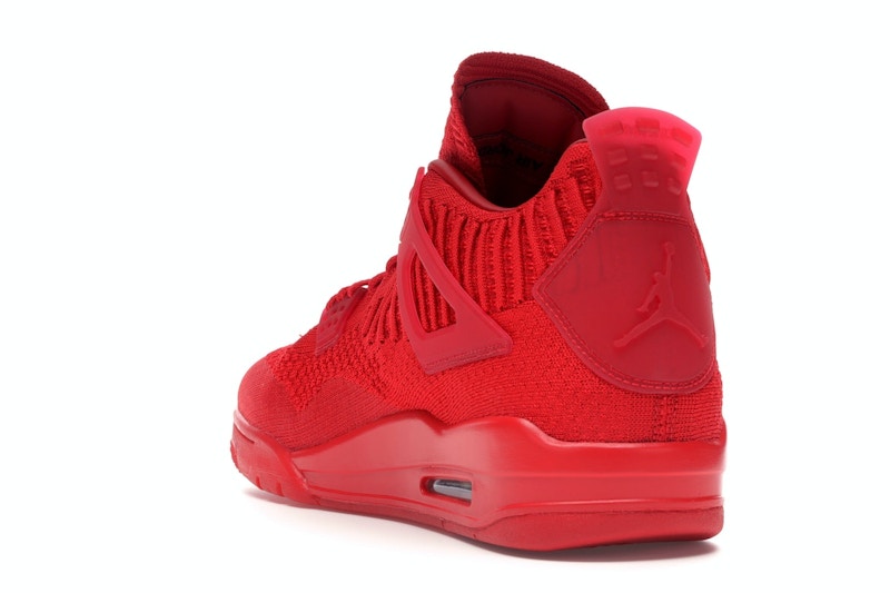 Jordan 4 Retro Flyknit Red