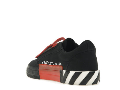 OFF-WHITE Vulcanized Low Canvas Black White