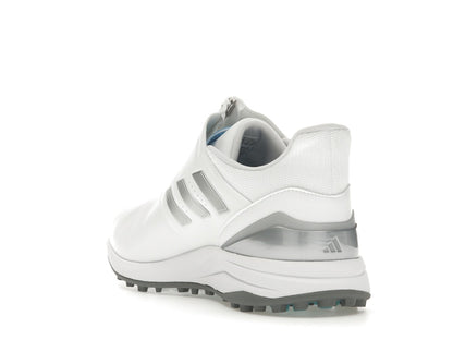 adidas Solarmotion BOA 24 Spikeless Golf Cloud White Silver Metallic Blue Burst