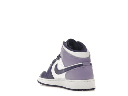 Jordan 1 Mid White Sky J Purple (GS)
