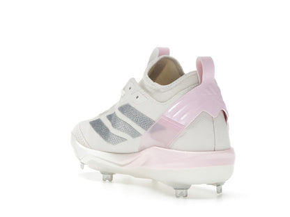adidas Adizero Instinct+ 2.0 Chalk White Silver Metallic Clear Pink (Women's)