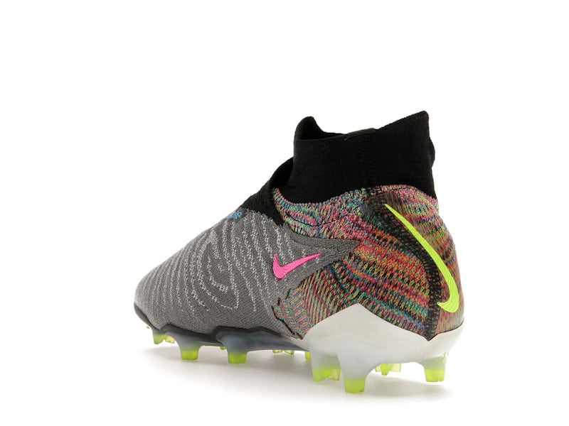 Nike Gripknit Phantom GX Elite Dynamic Fit Fusion FG Black White Blue Glow Volt