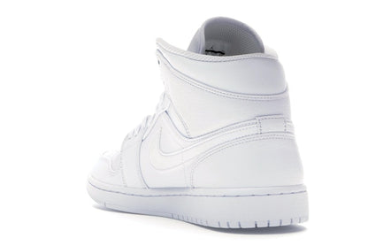 Jordan 1 Mid Triple White (2018)