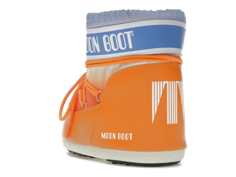 Moon Boot Icon Low Boot Sunrise Orange