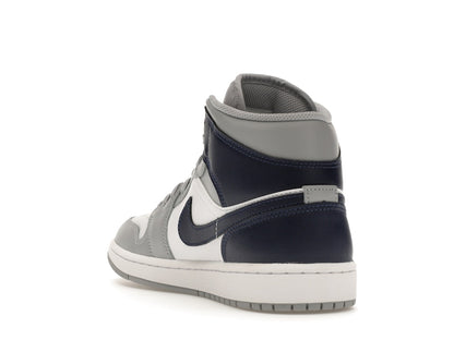 Jordan 1 Mid Wolf Grey Midnight Navy