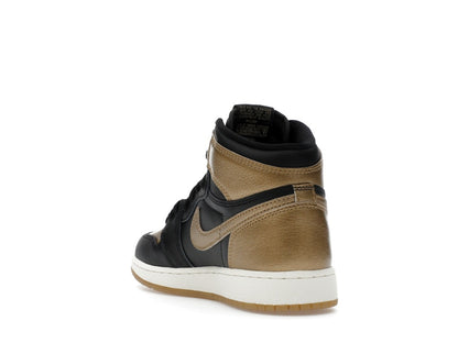 Jordan 1 Retro High OG Black Metallic Gold (GS)