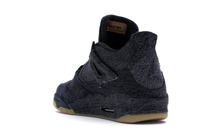 Jordan 4 Retro Levi's Black (Blank Tag)
