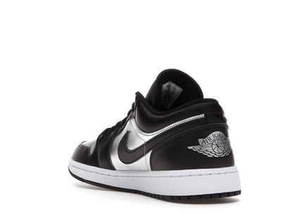 Jordan 1 Low SE Black Metallic Silver (Women's)