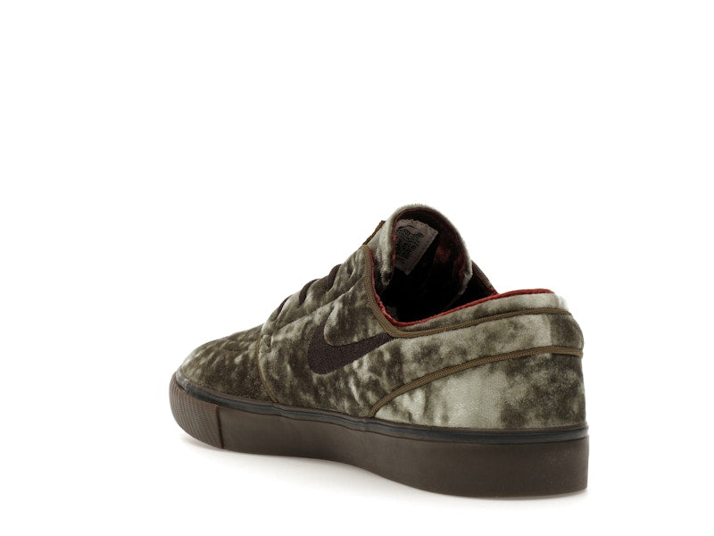 Nike SB Zoom Janoski OG+ SE Medium Olive Baroque Brown Dark Team Red Velvet Brown