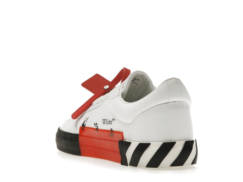 OFF-WHITE Vulcanized Low White Teal Canvas