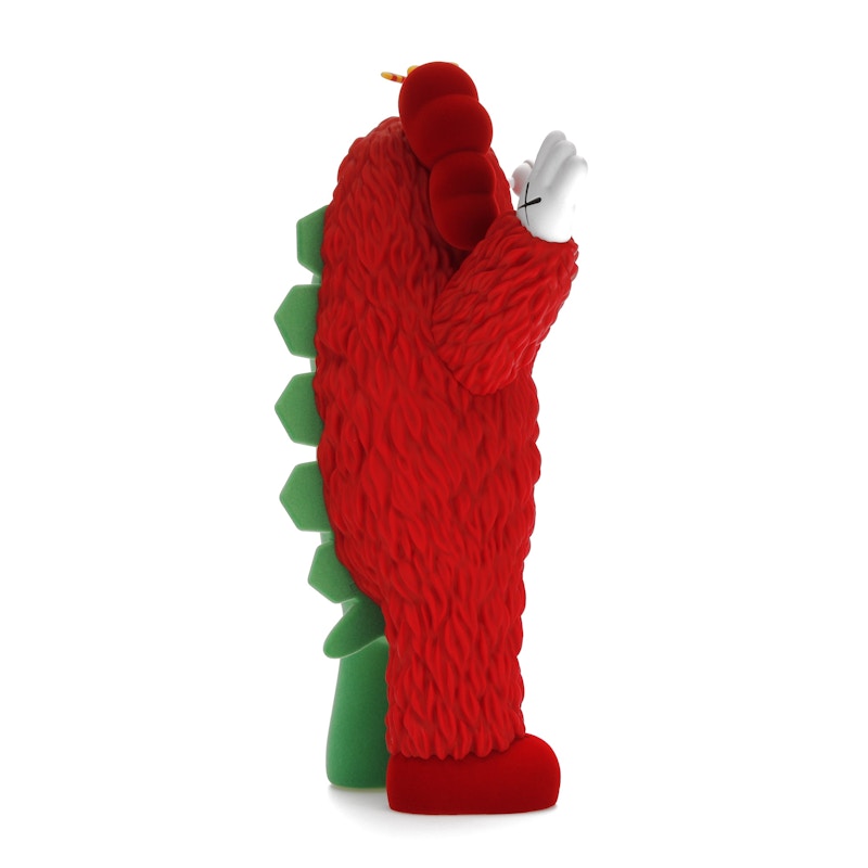 KAWS KACHAMUKKU Vinyl Figure Green/Red