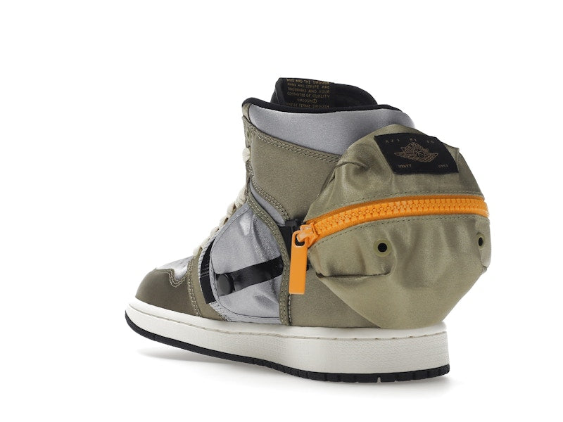 Jordan 1 Retro High OG SP Utility Neutral Olive Light Steel Grey