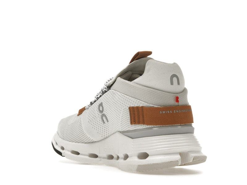On Running Cloudnova White Pearl Brown