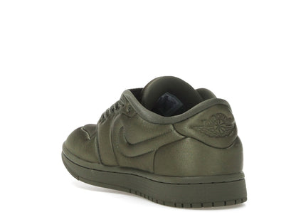 Jordan 1 Low Method of Make Satin Medium Olive (Women's)