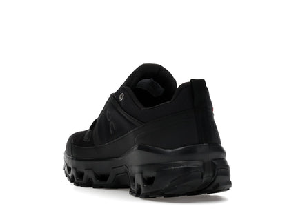 On Running Cloudrock Low Waterproof All Black