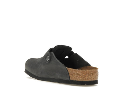 Birkenstock Boston Oiled Leather Black
