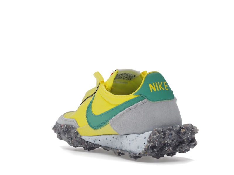 Nike Waffle Racer Crater Yellow Strike Roma Green (Women's)