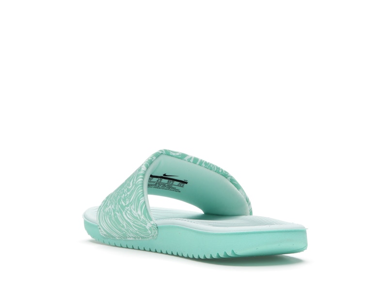 Nike Kawa Slide Print Emerald Rise (GS)