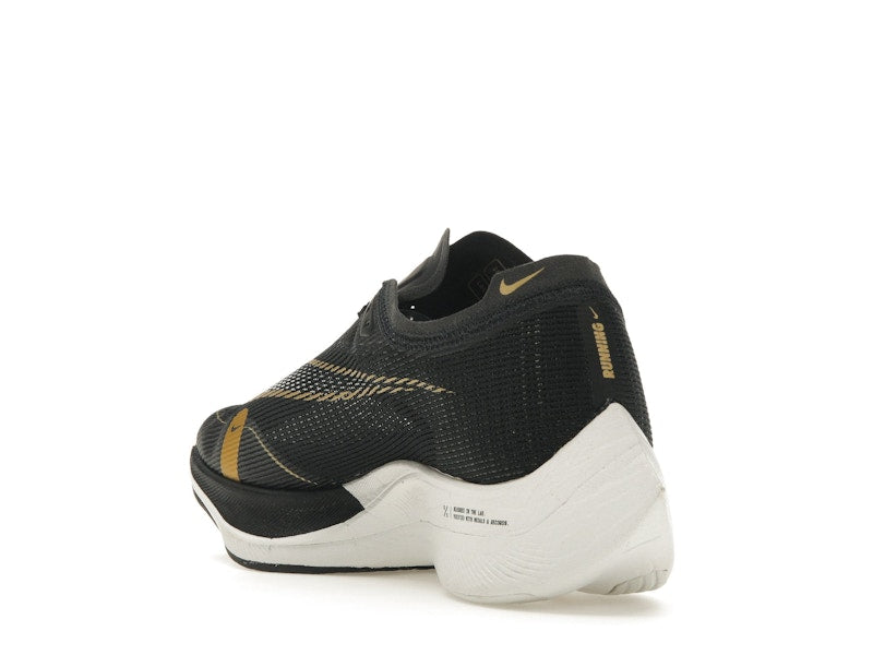 Nike ZoomX Vaporfly Next% 2 Black Metallic Gold Coin (Women's)