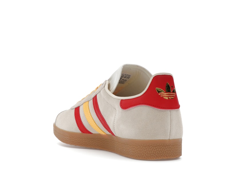 adidas Gazelle White Spark Scarlet (Women's)