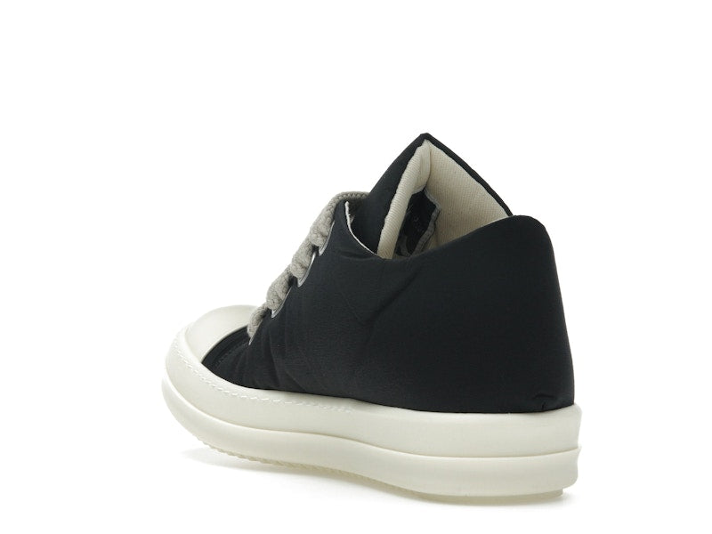 Rick Owens DRKSHDW Hollywood Jumbo Lace Puffer Low Black Milk