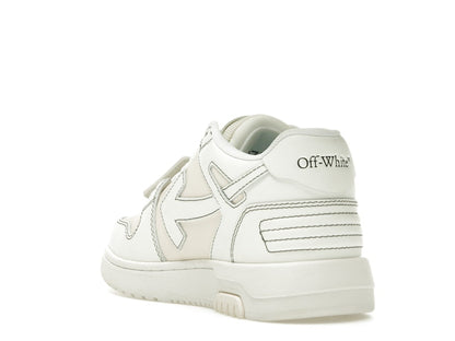 OFF-WHITE Out Of Office OOO Low Tops Cream White