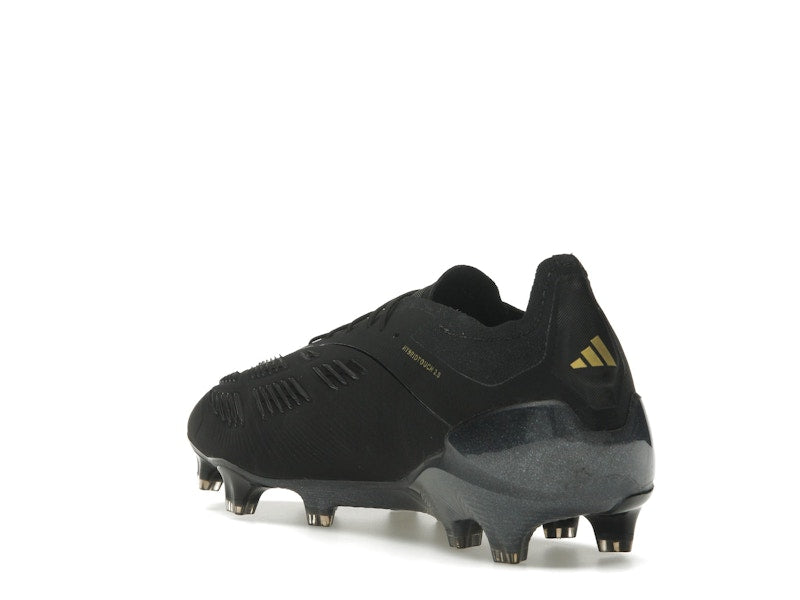 adidas Predator Elite FG Core Black Carbon Gold Metallic