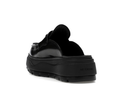 Jordan Mule Black Metallic Silver (Women's)