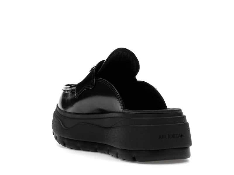 Jordan Mule Black Metallic Silver (Women's)