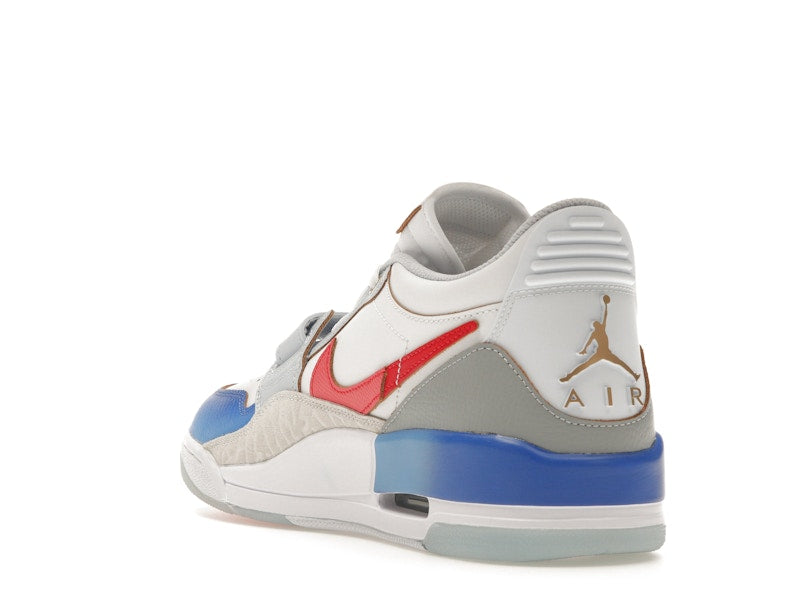Jordan Legacy 312 Low White Game Royal University Red
