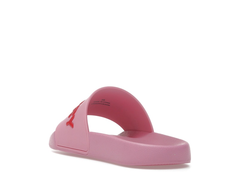 Burberry Embossed Logo Slides Bubblegum Pink (Women's)