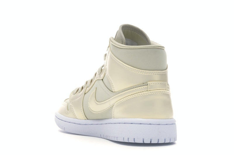Jordan 1 Mid Goose Feather Yellow (Women's)