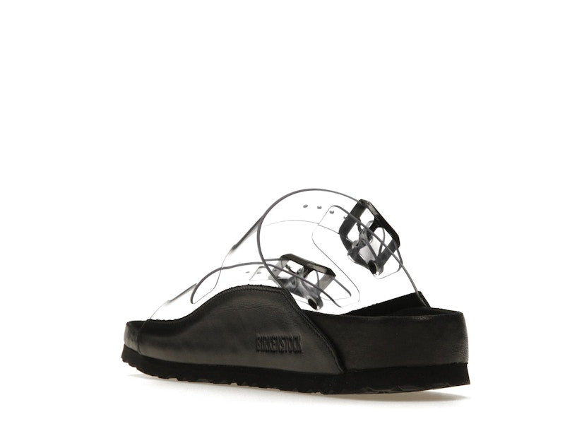 Birkenstock Arizona Transparent Manolo Blahnik Black